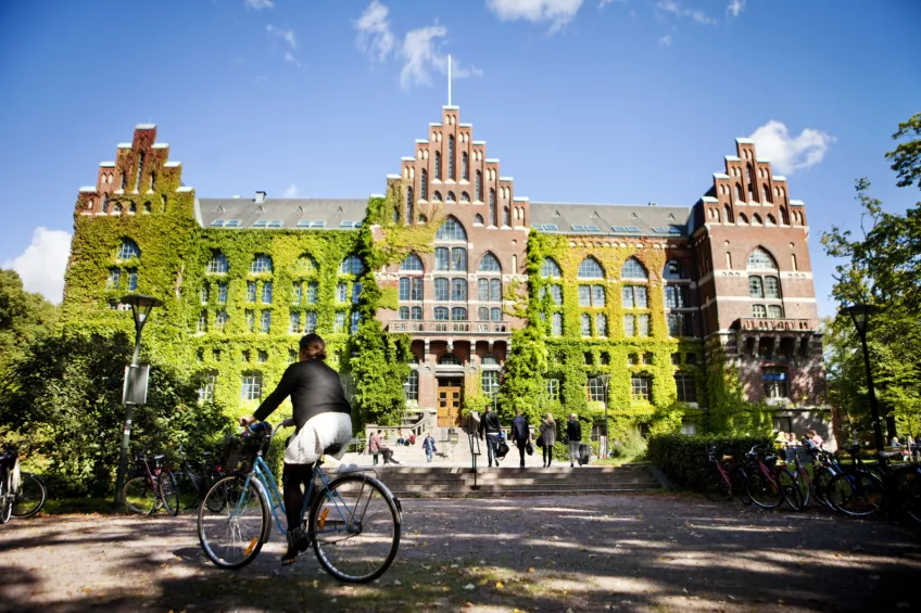 Universitetsbiblioteket i Lund. Foto